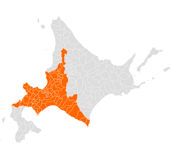 当日配送可能エリア