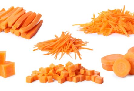 イチョウ切りやさいの目切りなど切り方別の人参