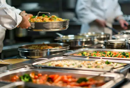 外部委託で全店舗に安定した品質の食材を供給