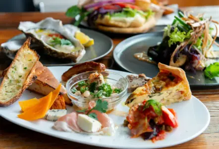 北海道の採れたて野菜を使ったファームレストランの料理