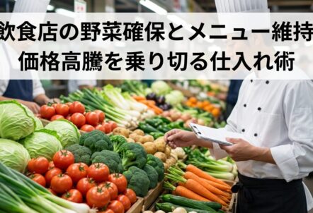 飲食店の野菜確保とメニュー維持｜価格高騰を乗り切る仕入れ術