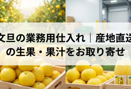 文旦の業務用仕入れ｜産地直送の生果・果汁をお取り寄せ
