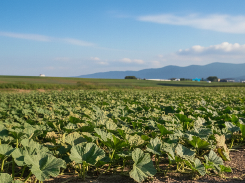北海道はかぼちゃの一大産地
