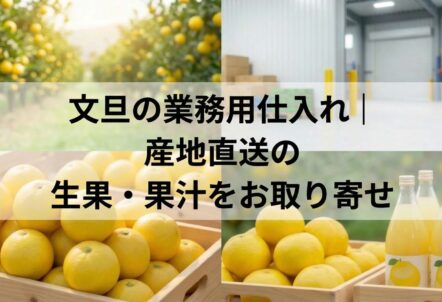 文旦の業務用仕入れ｜産地直送の生果・果汁をお取り寄せ