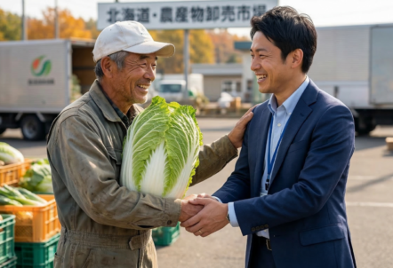 産地直送の信頼と、強固なパートナーシップの象徴