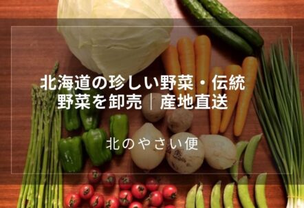 北海道の珍しい野菜・伝統野菜を卸売｜産地直送の北のやさい便